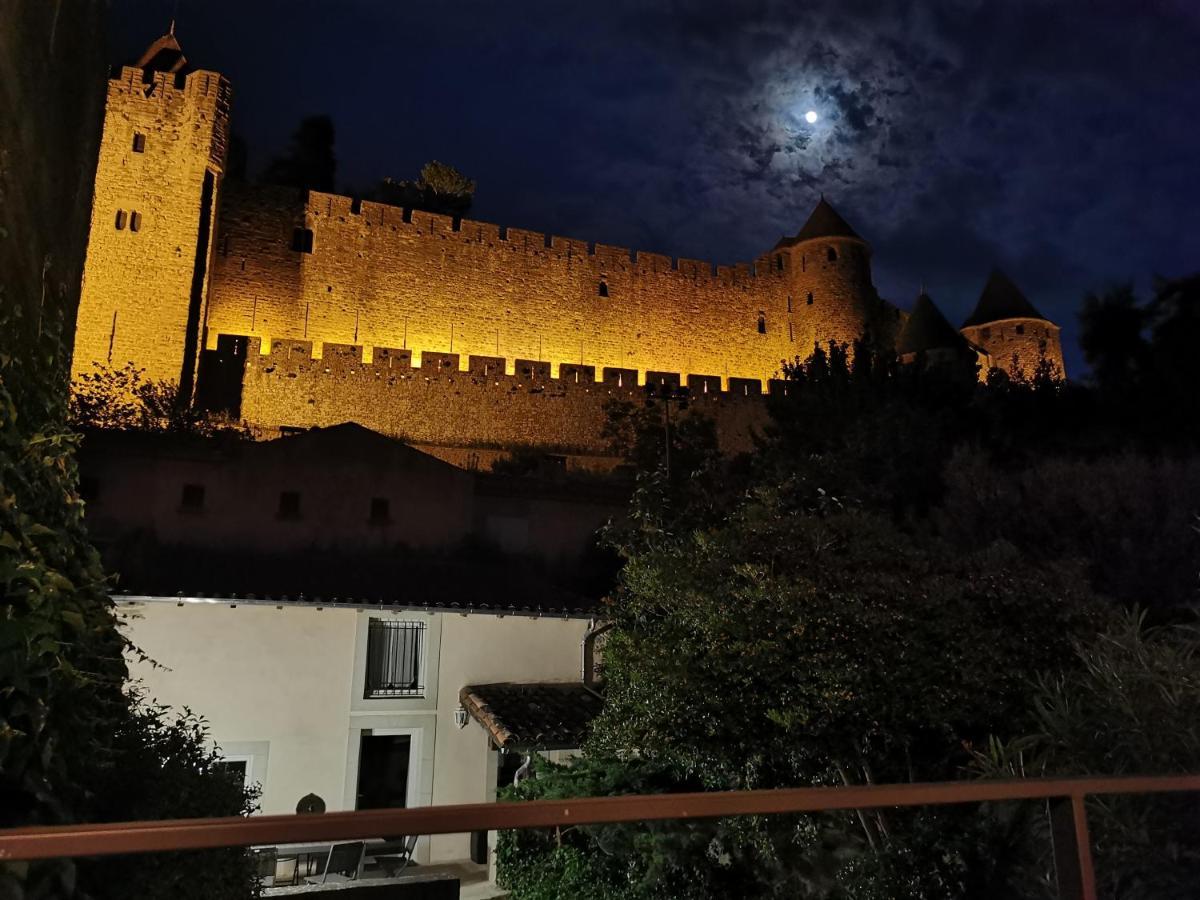 Le Cellier De Beaulieu, Au Pied De La Cite, Maison De Vacances Avec Climatisation Et Jacuzzi Carcassonne Zewnętrze zdjęcie